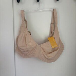 NWT Delimira Nude Scoop Neck Bra